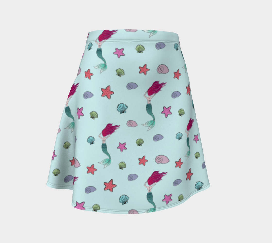 Under the Sea Flare Skirt 3D preview