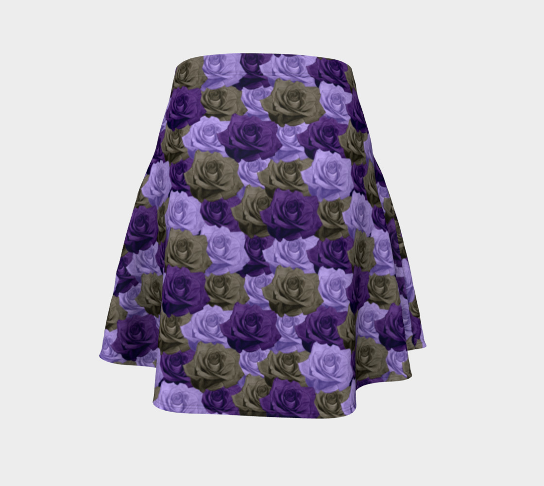 Roses Flare Skirt preview #4