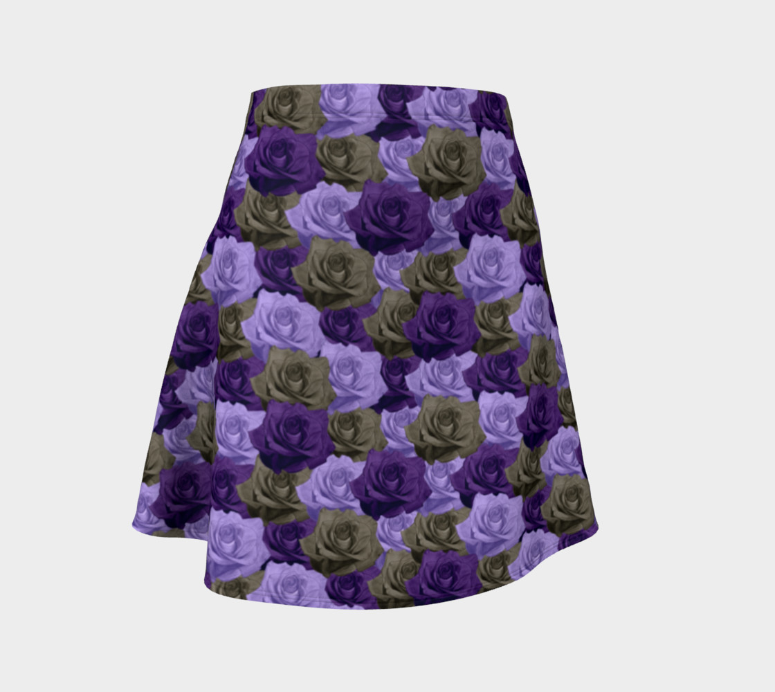 Roses Flare Skirt preview #1