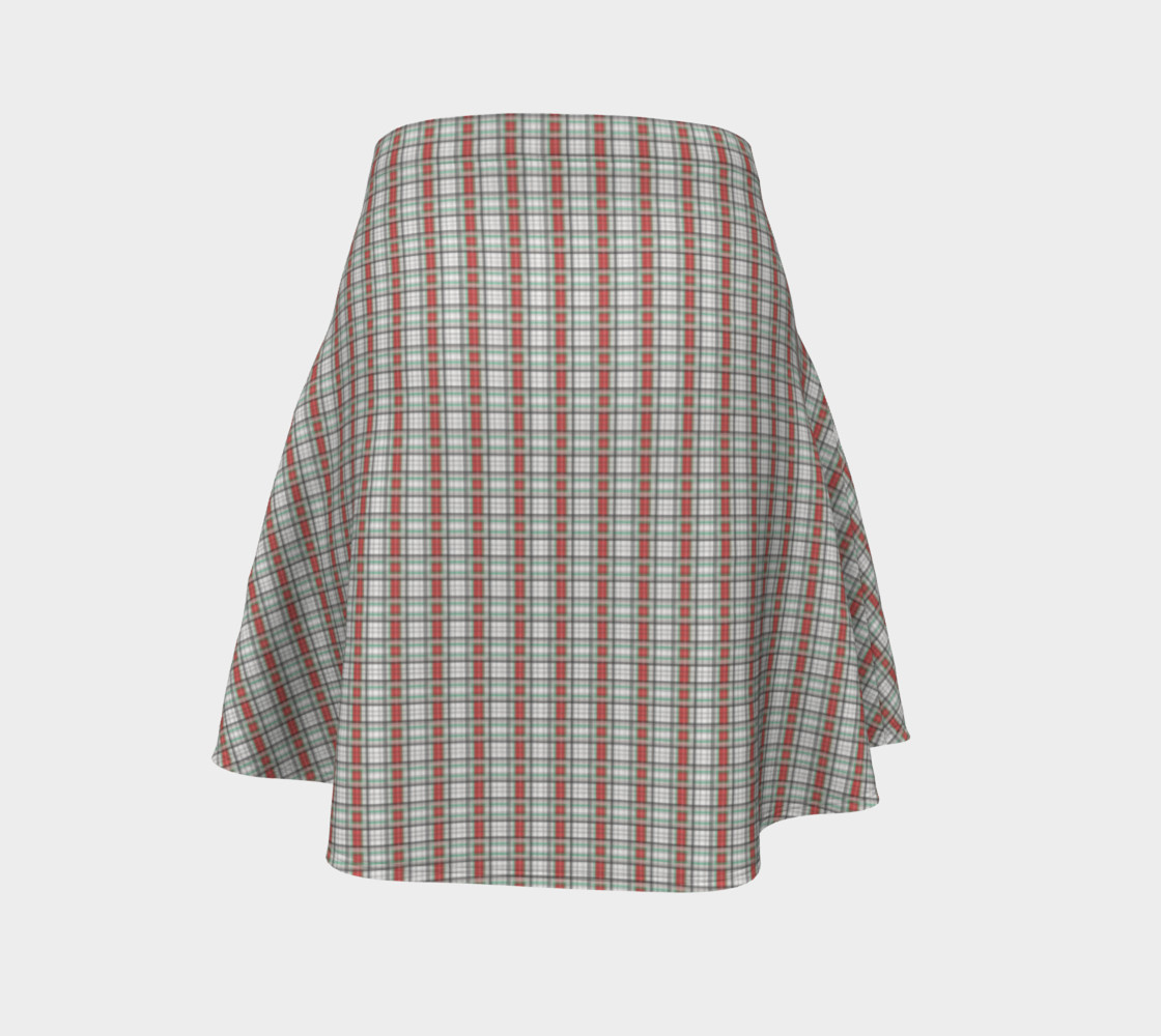 Aperçu de Classic Plaid Flare Skirt #4