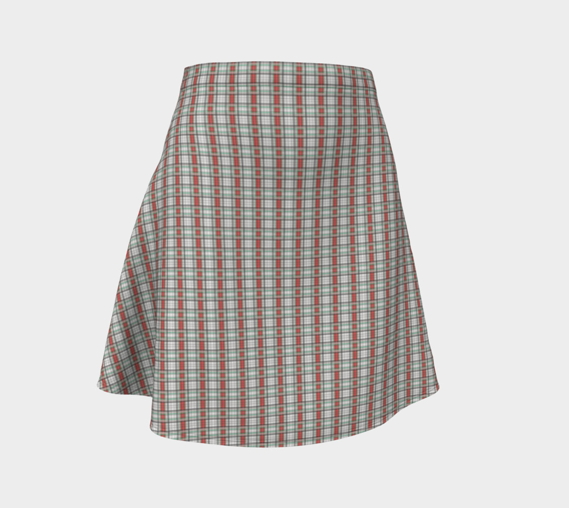 Classic Plaid Flare Skirt preview #1