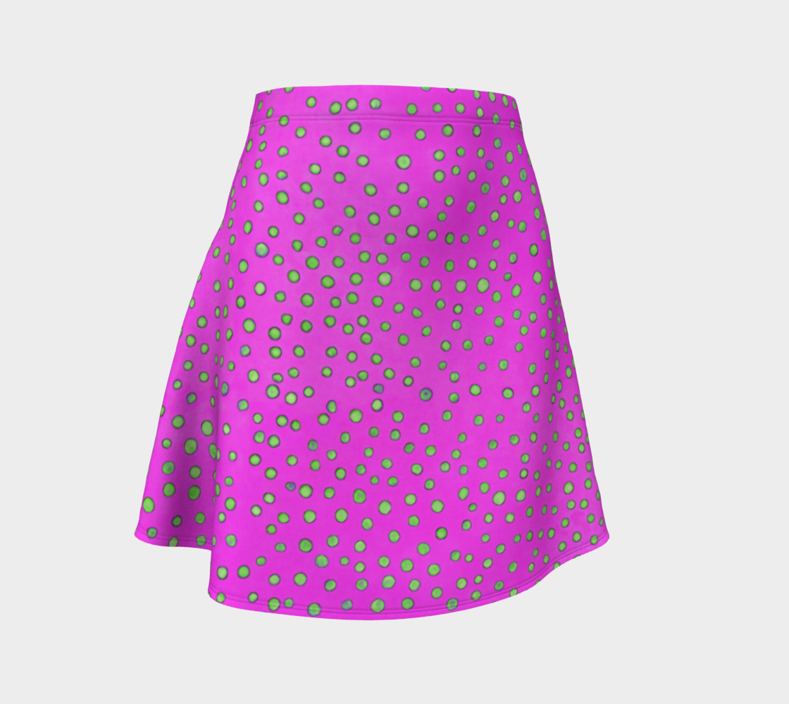 Party Dot Pink/Lime 3D preview