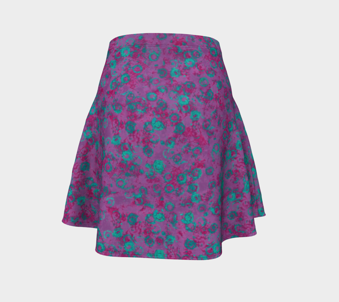 Watercolor Circles Plum preview #4