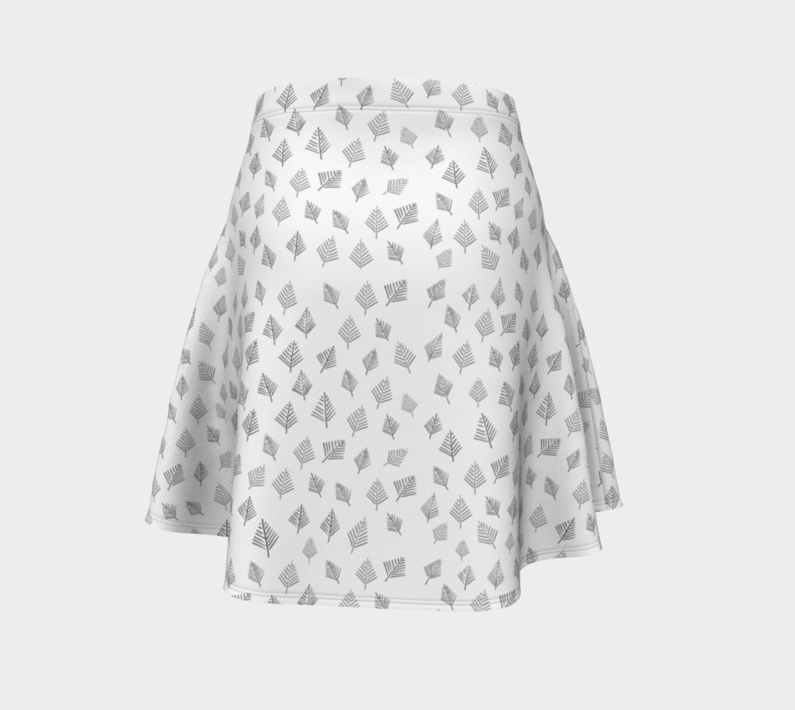 pattern with graphic trees preview #4