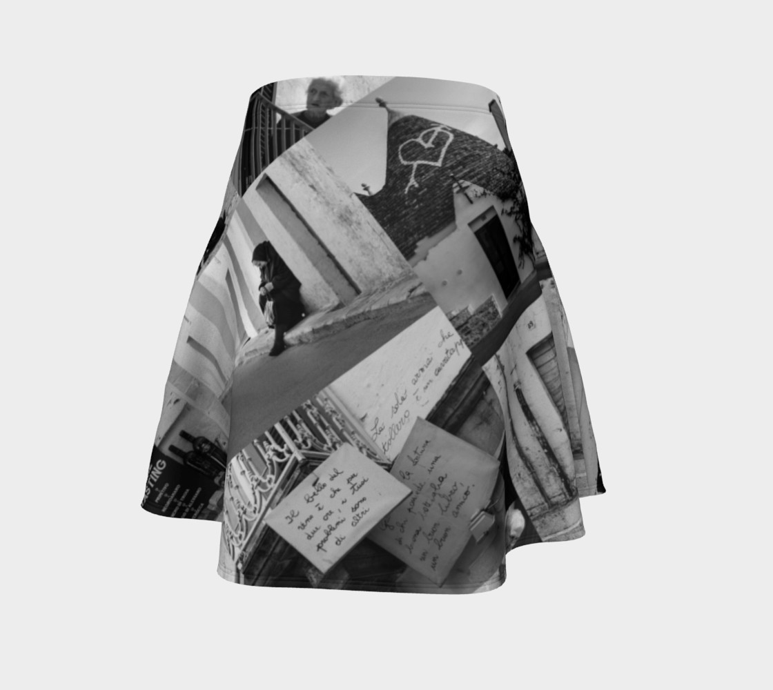 Utterly Italy Puglia Scenes Flare Skirt thumbnail #5