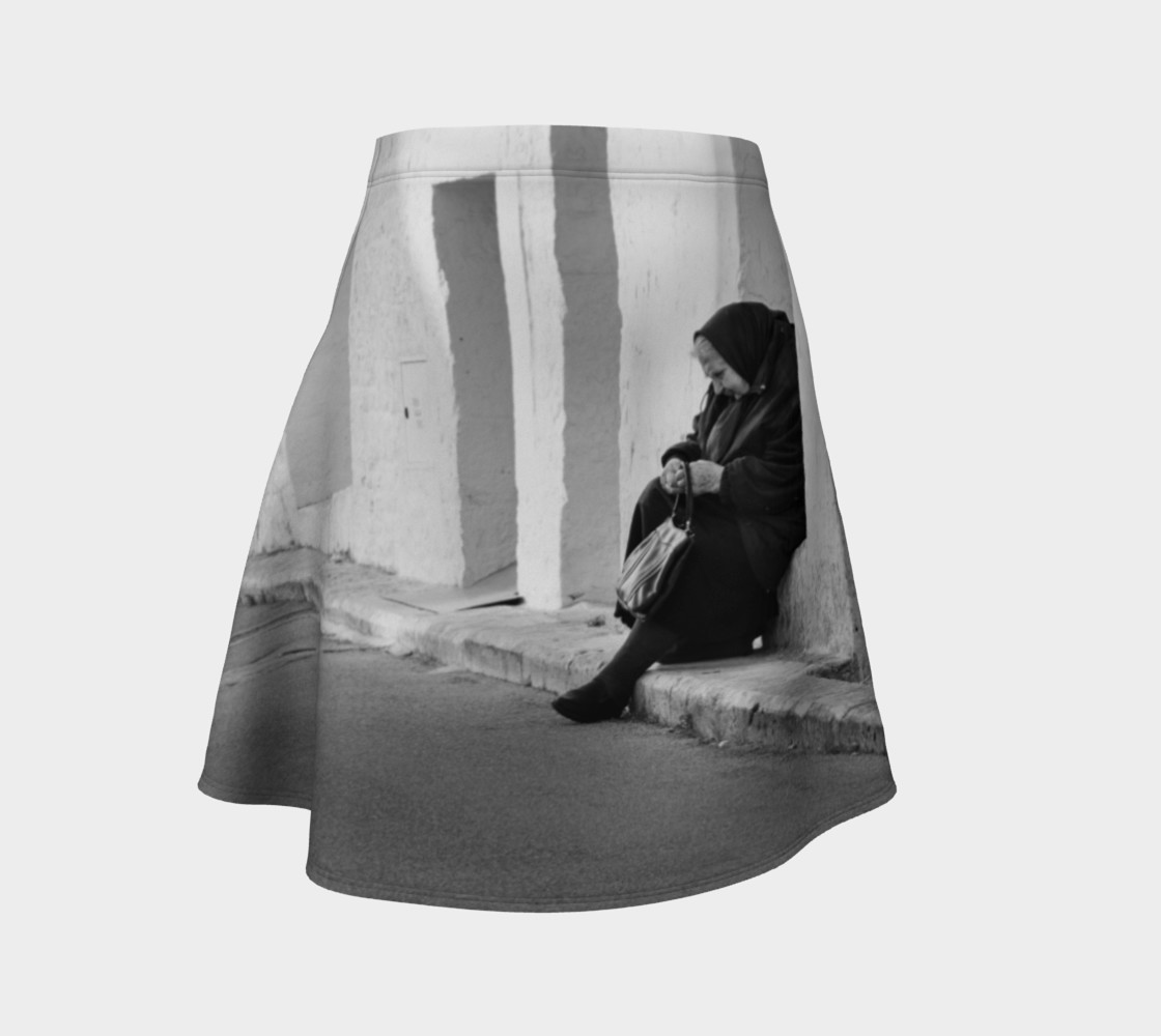 Utterly Italy Alberobello Woman Flare Skirt thumbnail #2