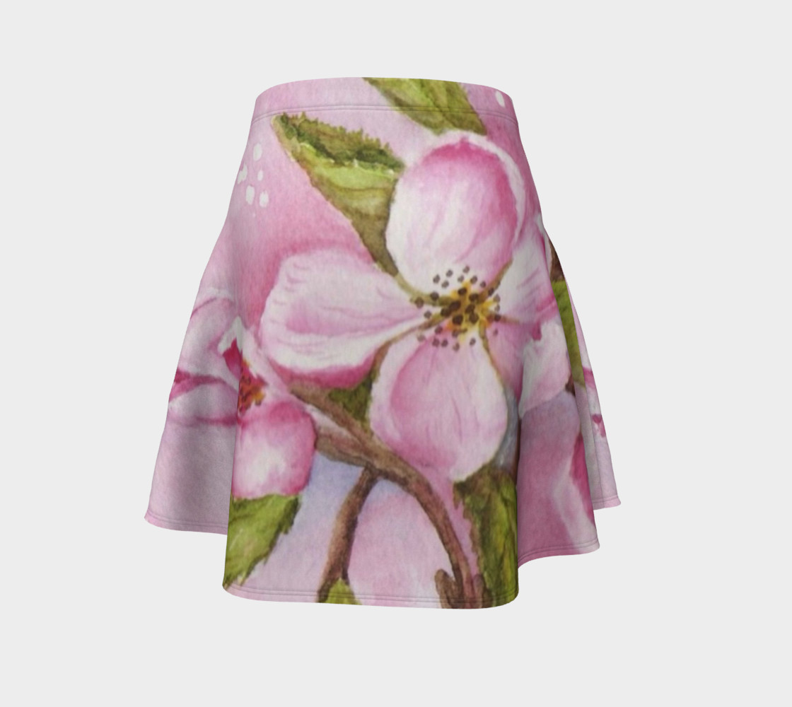 Watercolor Pink Apple Blossoms preview #4