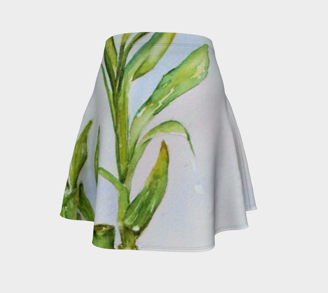 Watercolor Lucky Bamboo Stalk preview #4