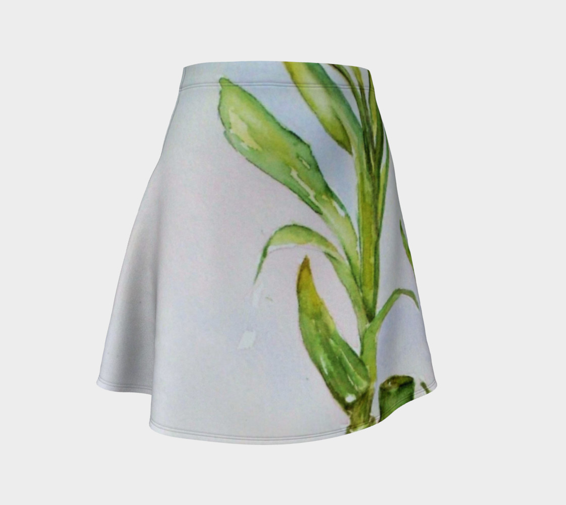 Watercolor Lucky Bamboo Stalk preview #1