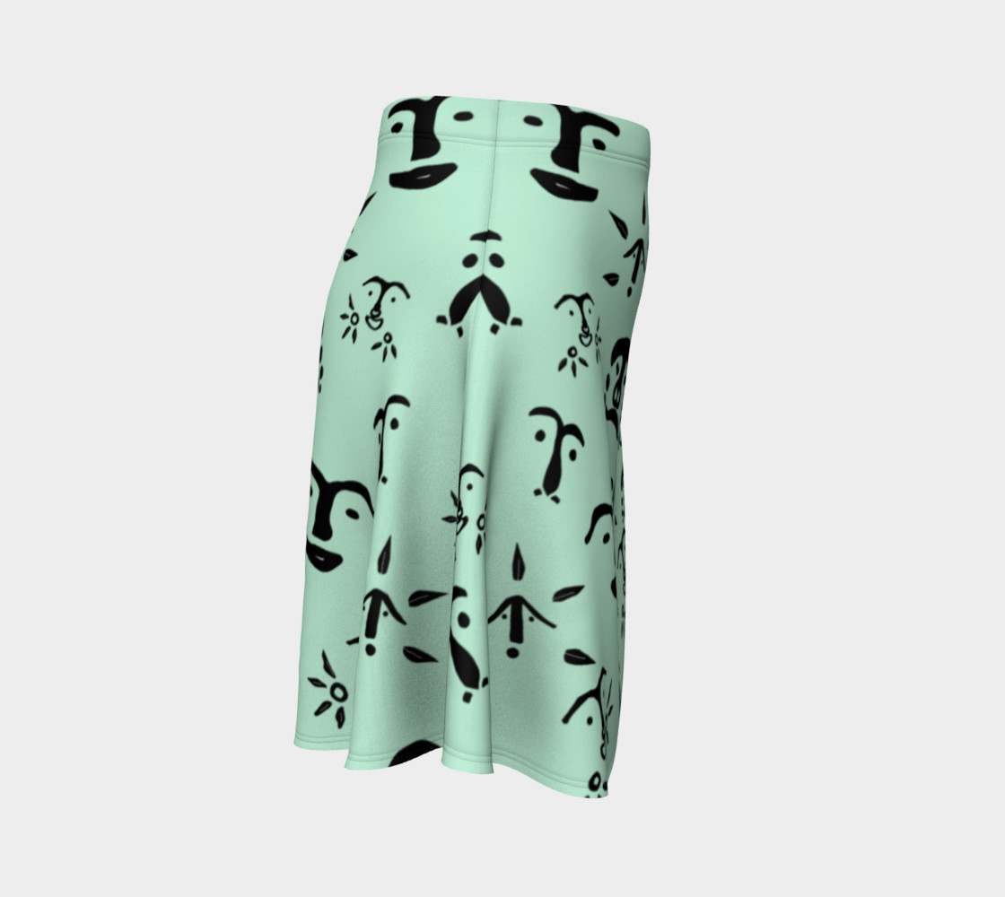 Mint Flare Skirt preview #3