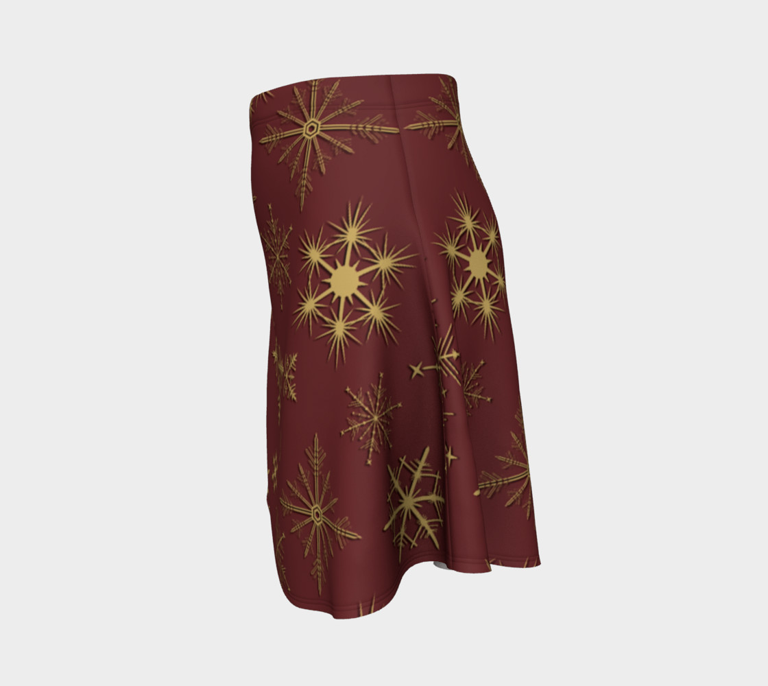 Red & Gold Snowflakes preview #2