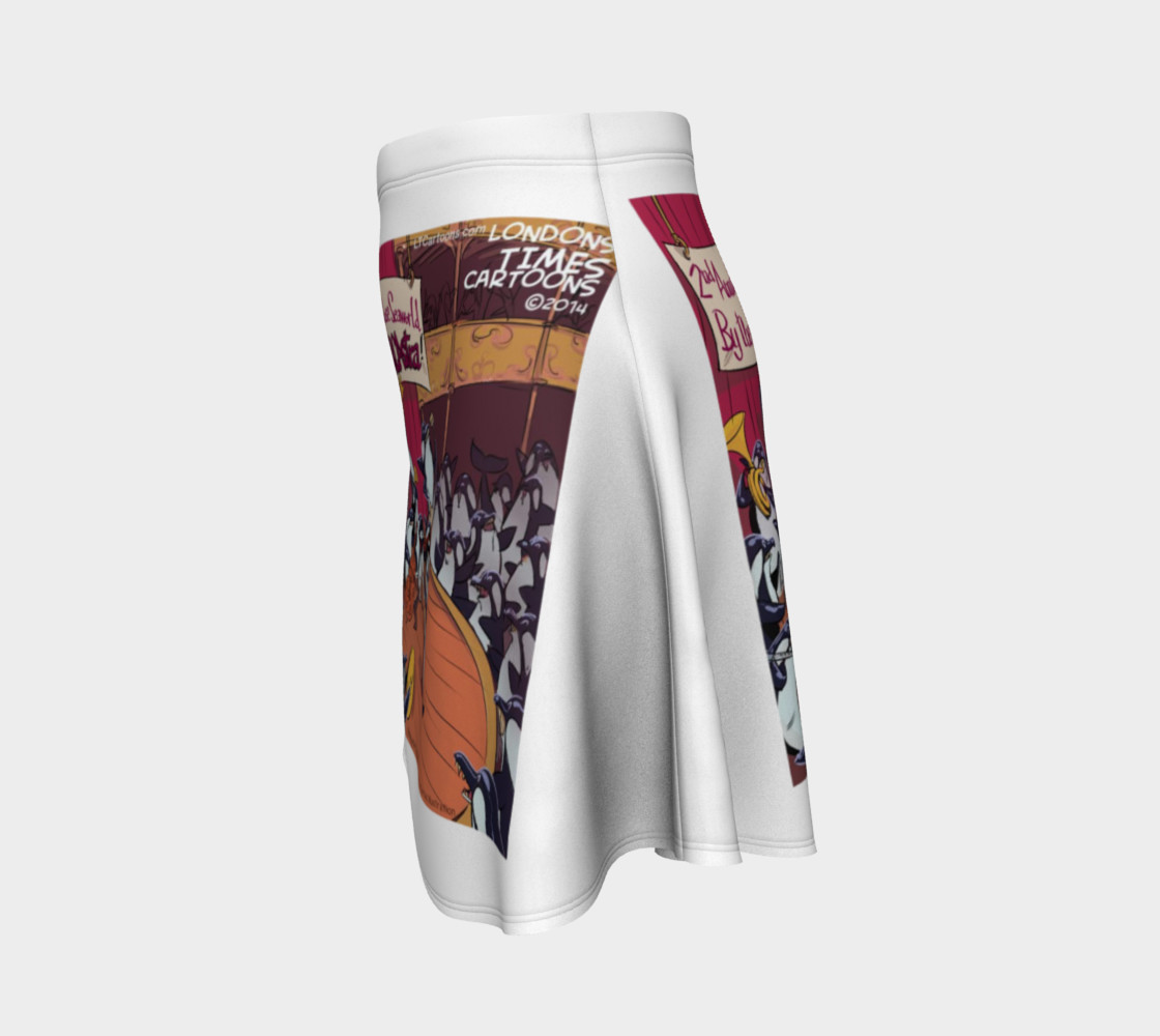 Free The Orcas Orchestra Flair Skirt preview #2