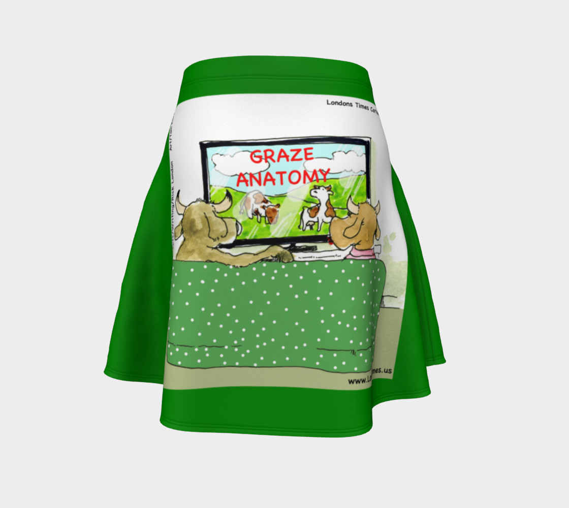 Cows Graze Anatomy by Flair Skirt By Rick London preview #4