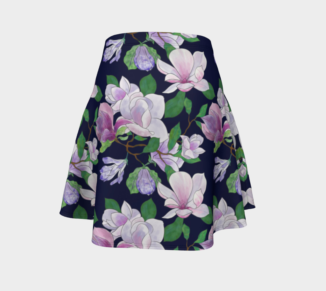 Magnolia Floral Frenzy Flare Skirt preview #4