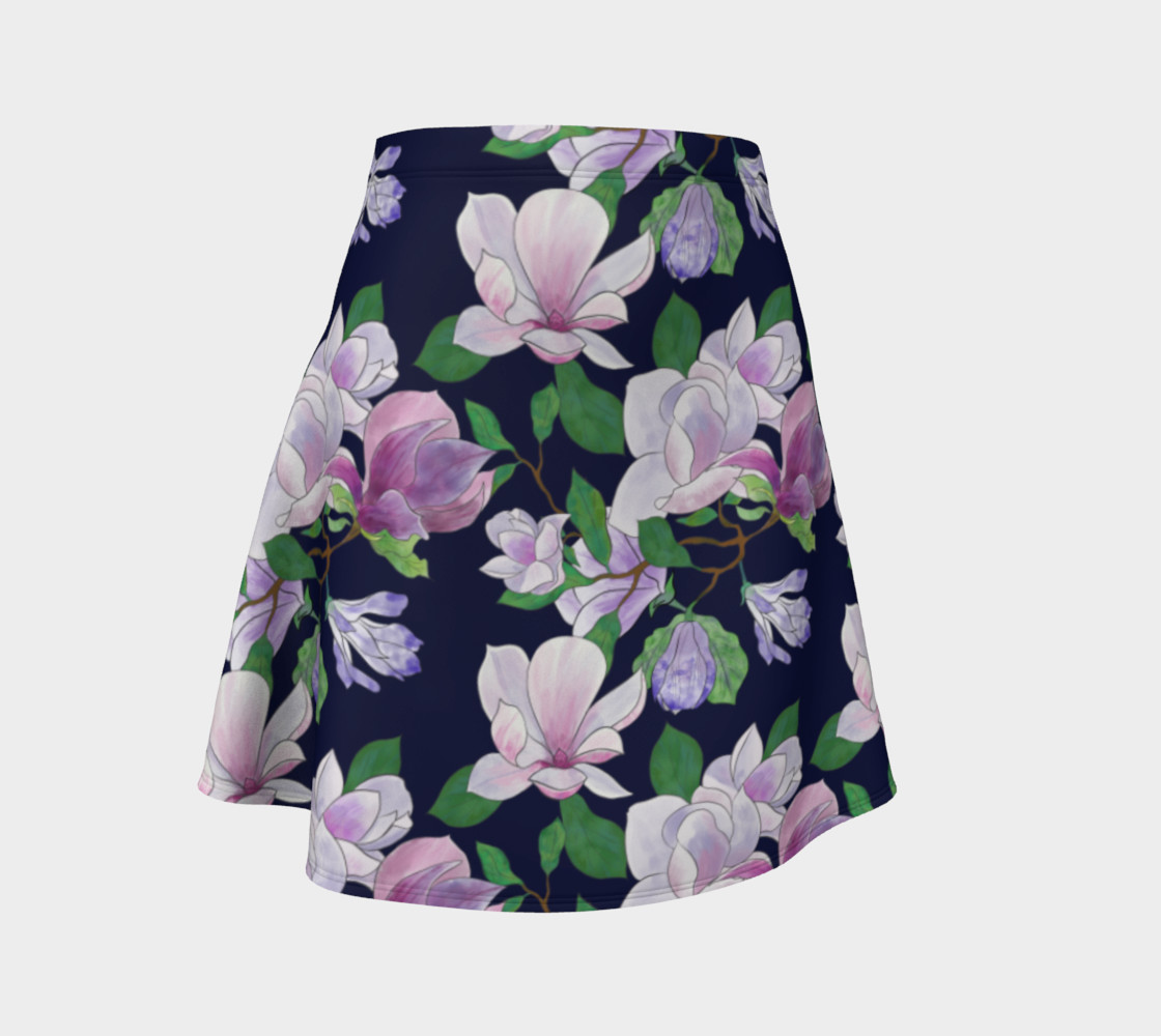 Magnolia Floral Frenzy Flare Skirt preview #1