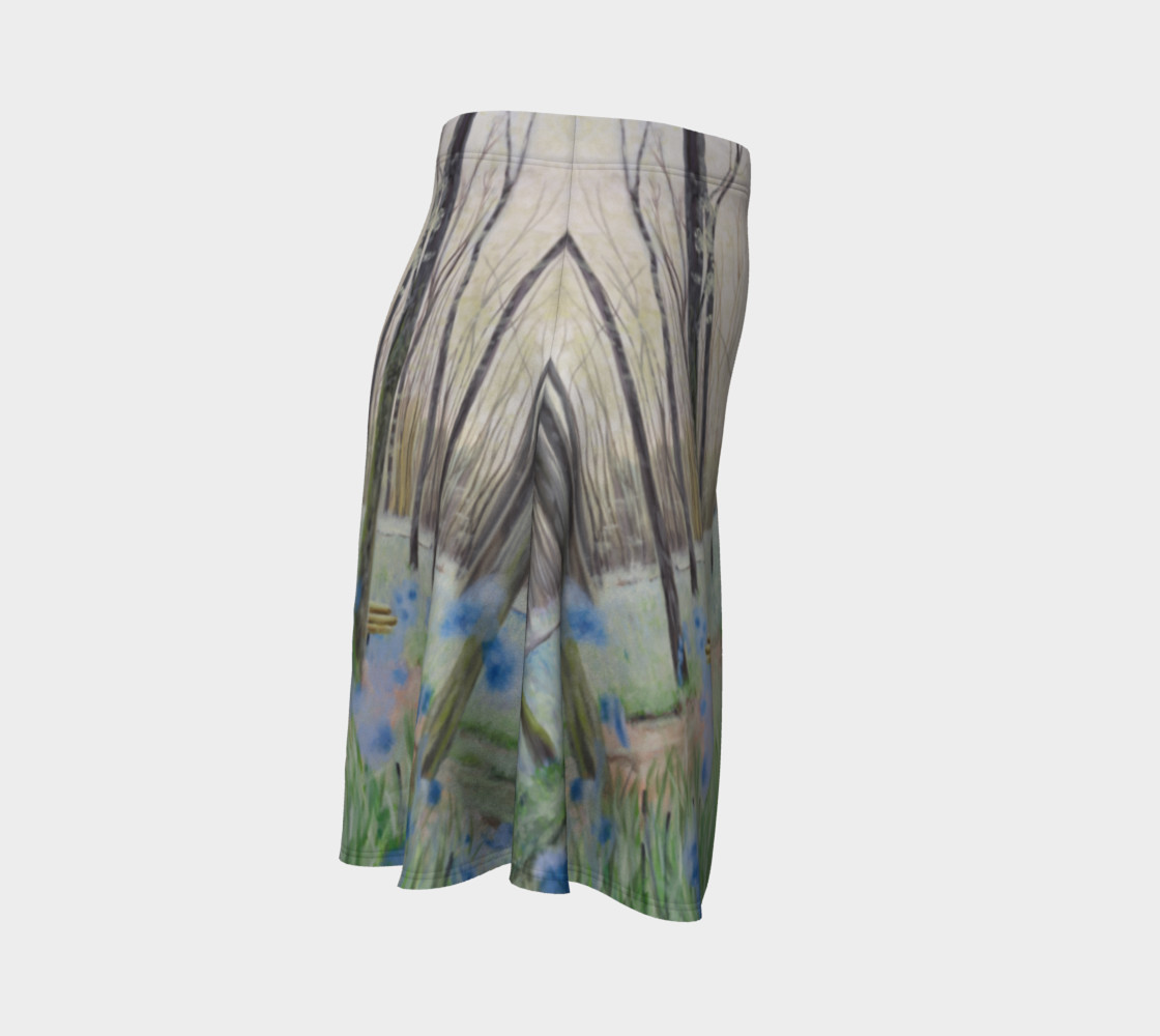 "Peace" Flare Skirt preview #3