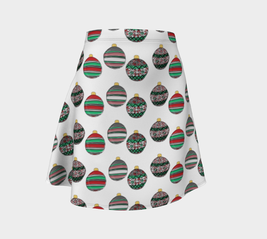 Happy Holidays Flare Skirt preview #1