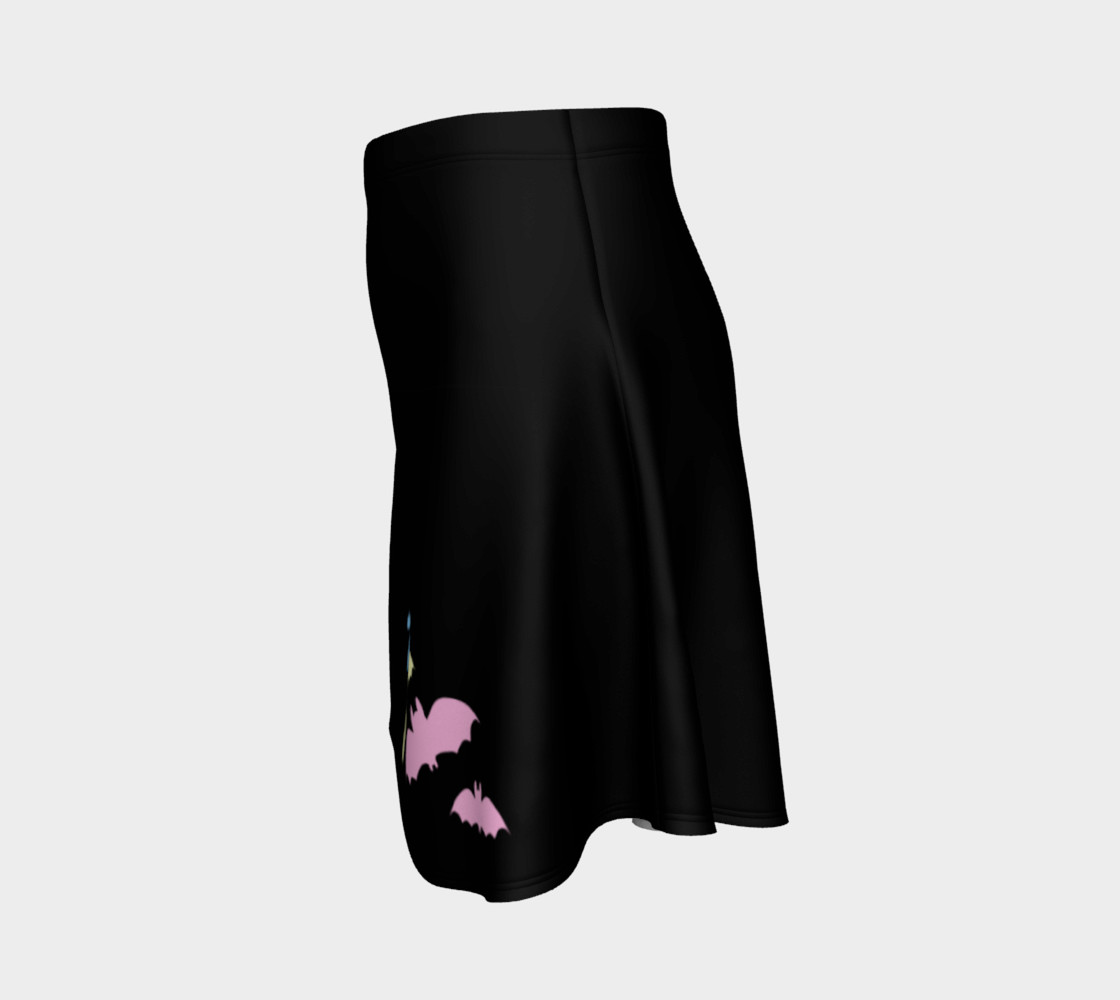 Pan Fruit Bats (Black) Skirt preview #2