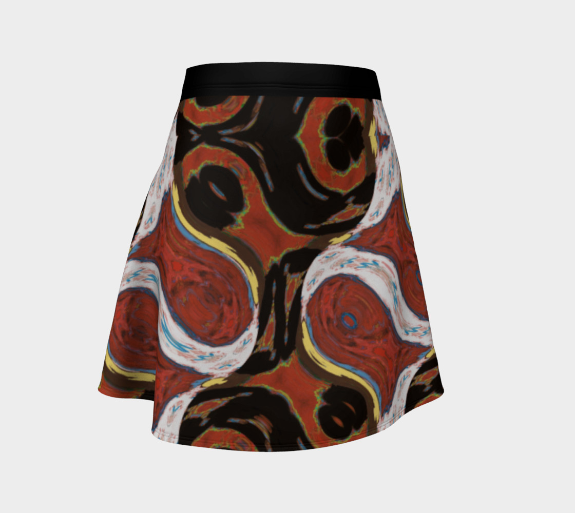 Simone Says Flare Hook Skirt 3D preview