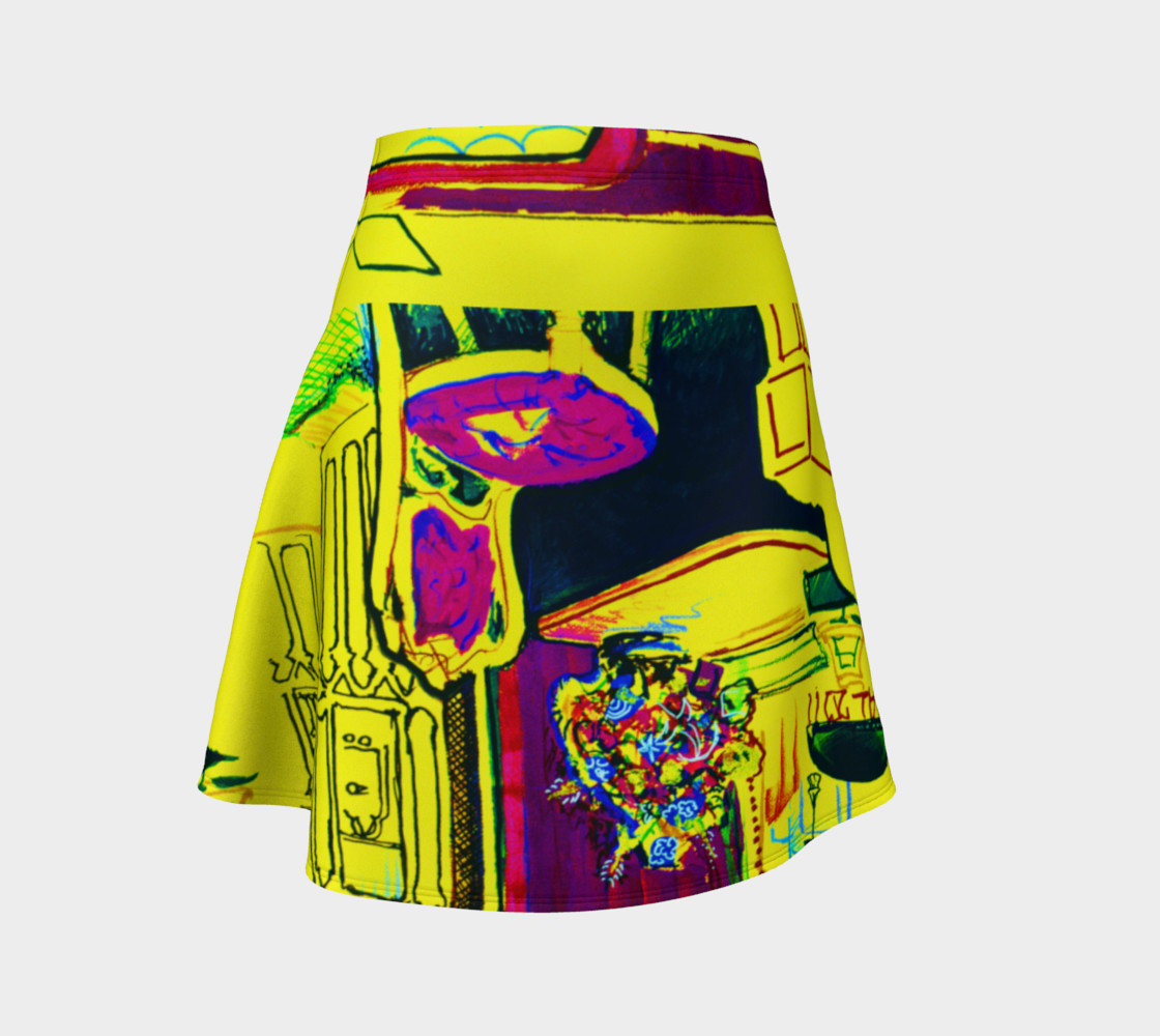 Vacation Yoga Upside-Devin Party Skirt preview #1