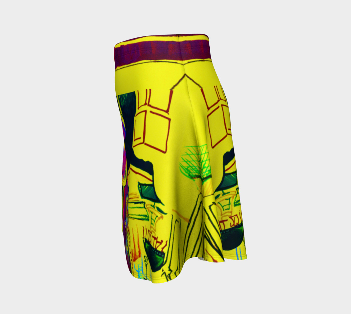 Vacation Yoga Upside-Devin Party Skirt preview #2