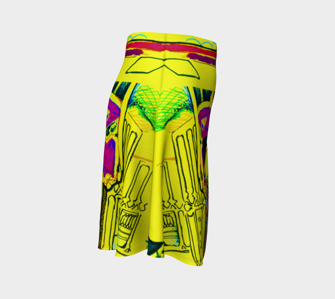 Vacation Yoga Upside-Devin Party Skirt preview #3