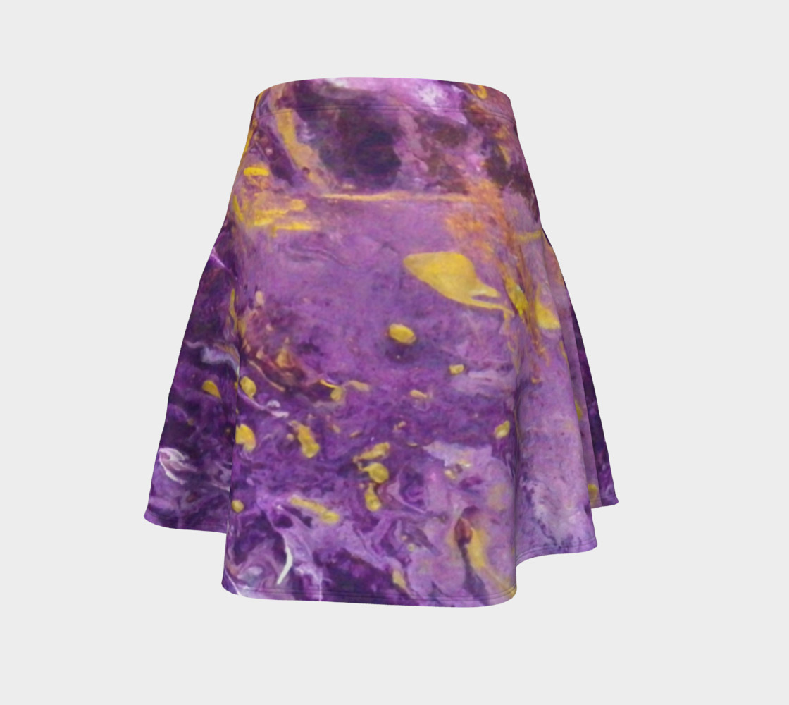 Aperçu de Violaceous Phoenix Flare Skirt #4