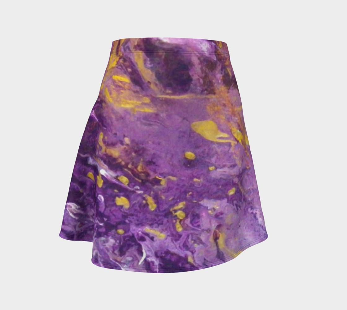 Aperçu de Violaceous Phoenix Flare Skirt #1