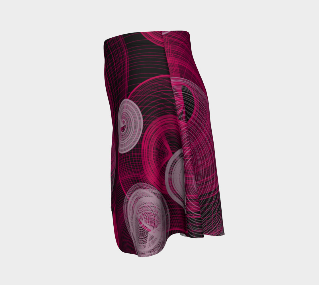Circles Flared Skirt preview #2