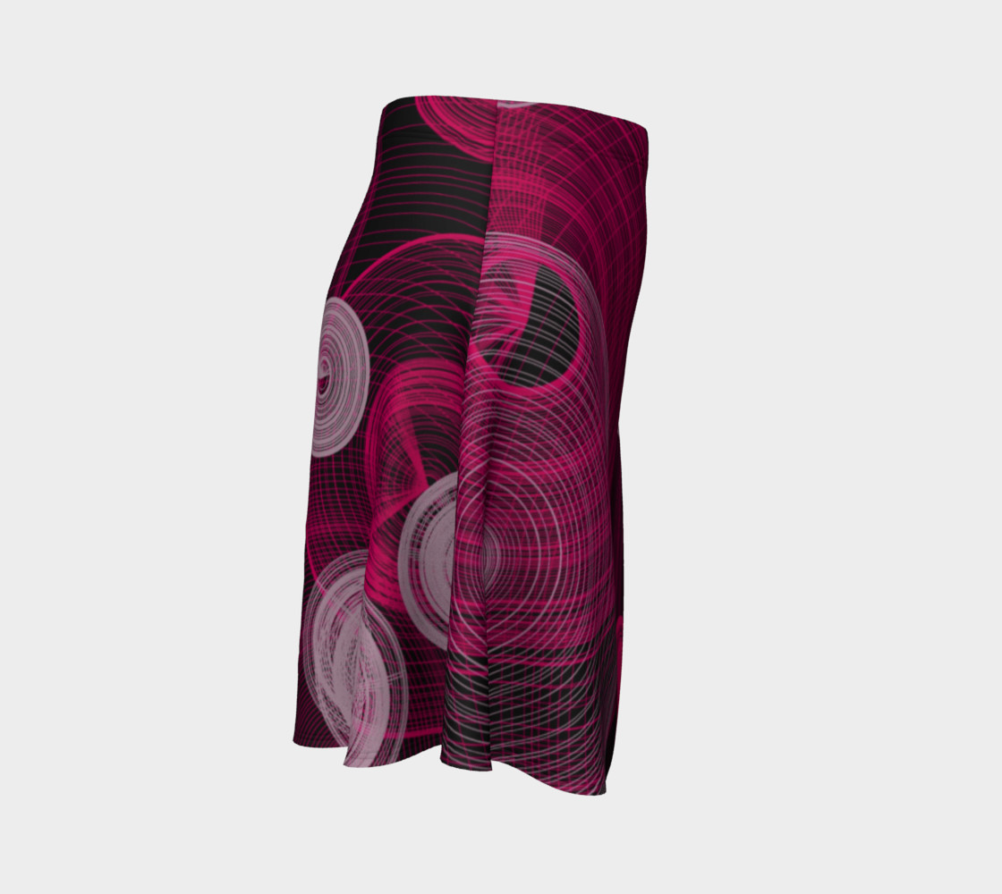 Circles Flared Skirt preview #3