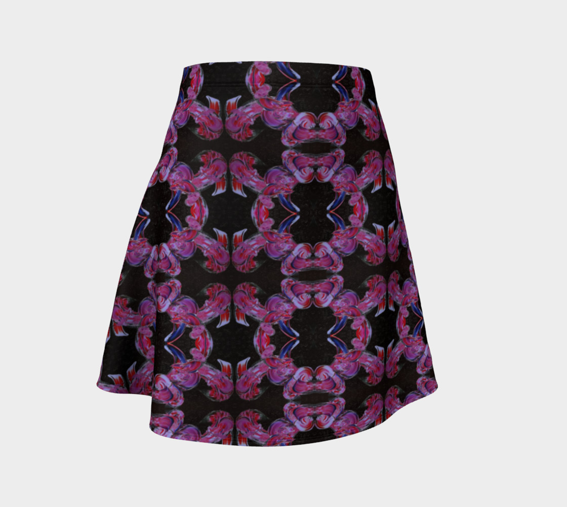 Opacity Flare Skirt 3D preview