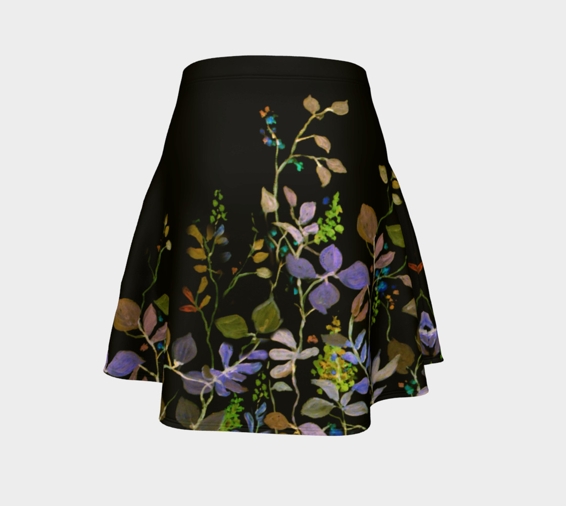 Midnight Garden Flare Skirt preview #4
