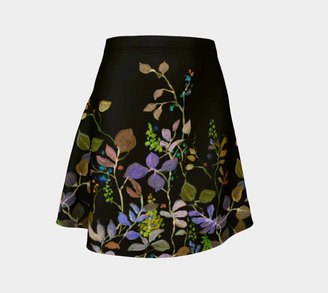 Midnight Garden Flare Skirt preview #1