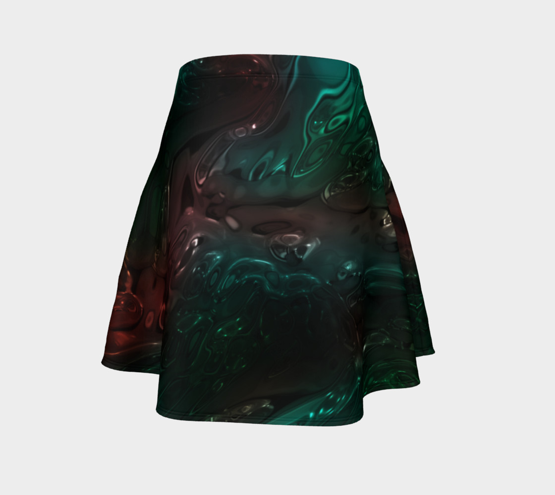 Dark Galaxy Swirl Flare Skirt preview #4