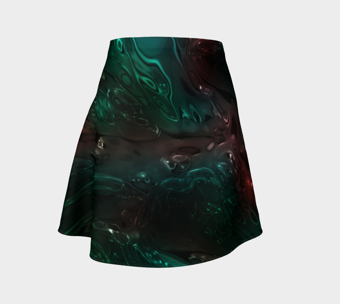 Dark Galaxy Swirl Flare Skirt preview #1