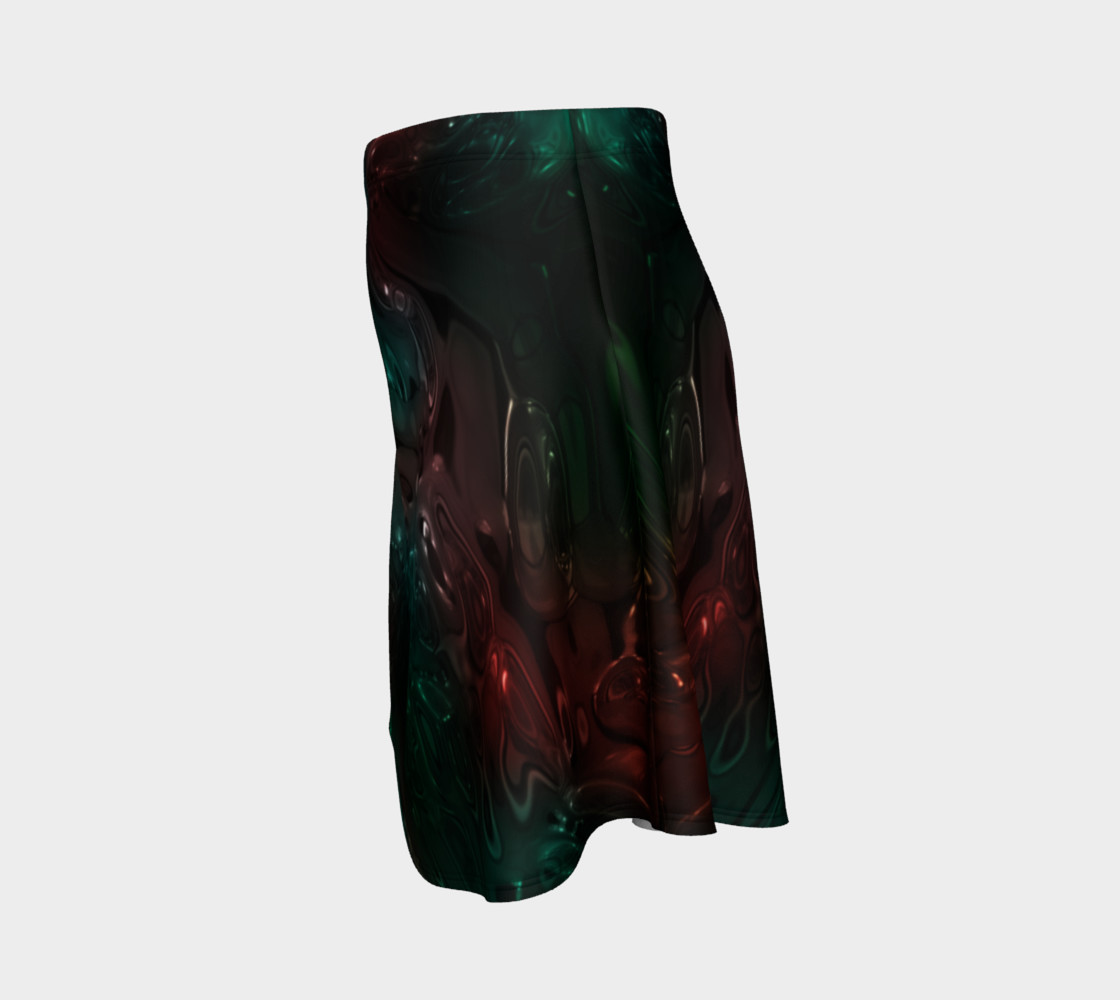 Dark Galaxy Swirl Flare Skirt preview #2