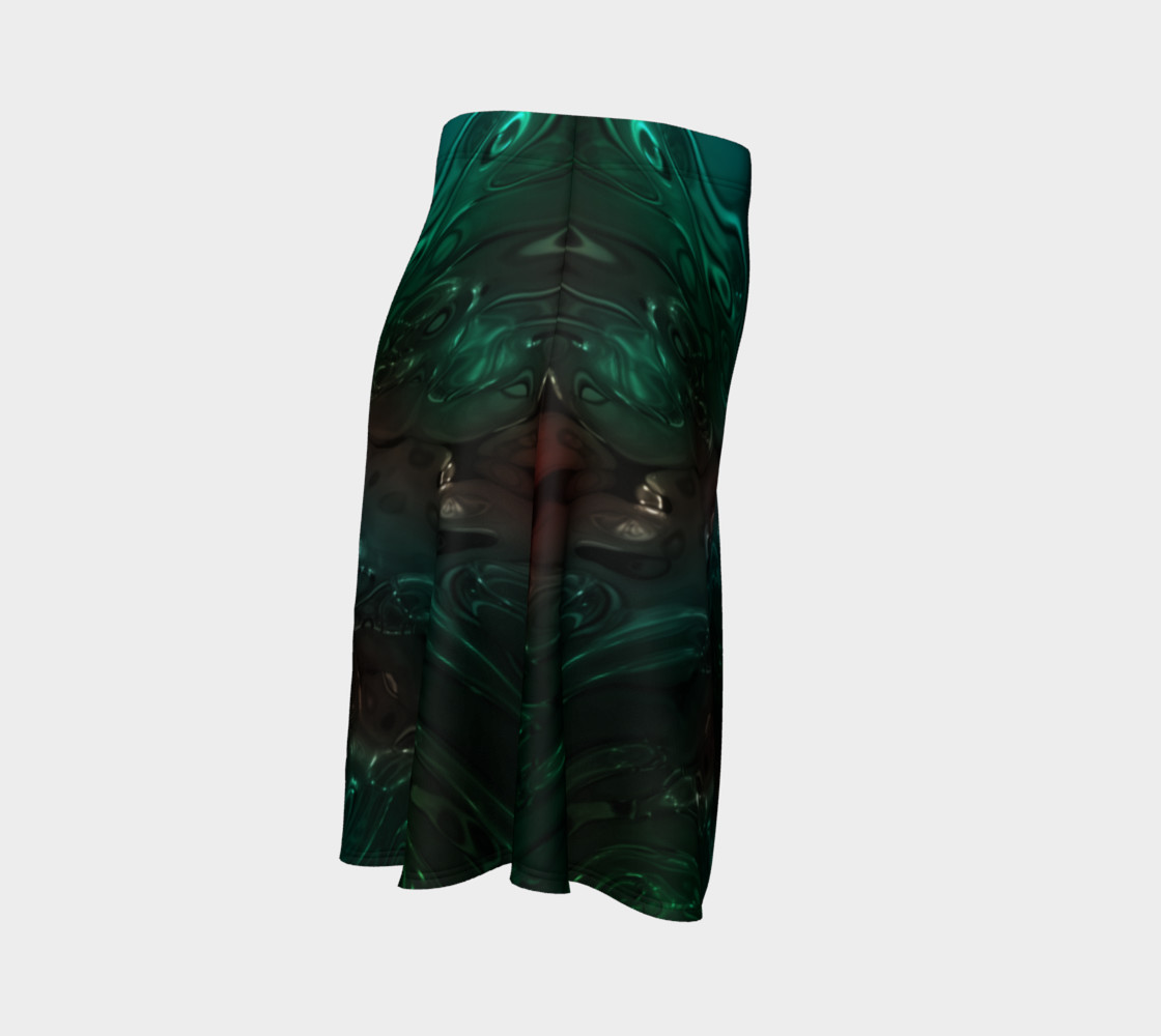 Dark Galaxy Swirl Flare Skirt preview #3