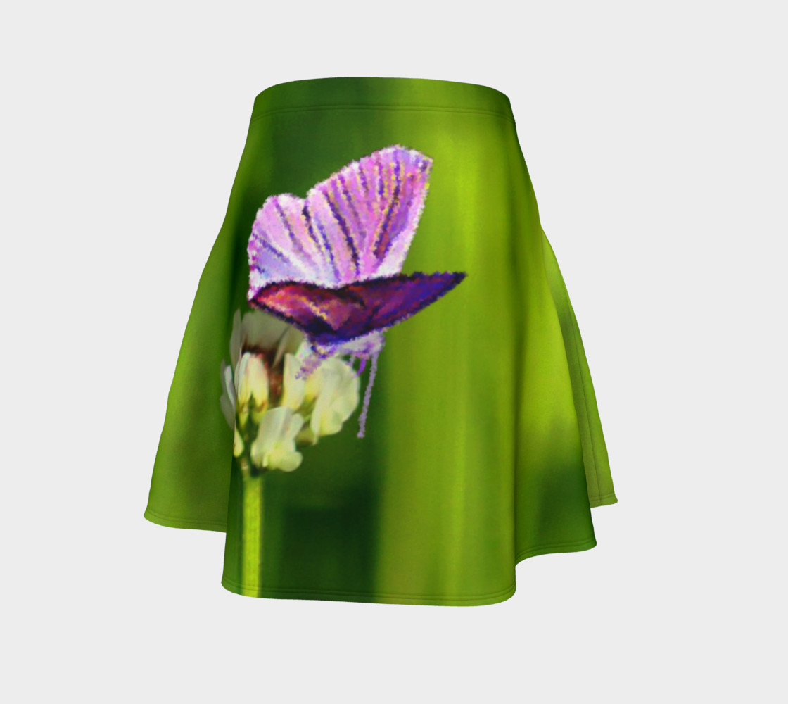 Butterfly on a Flower Skirt preview #4