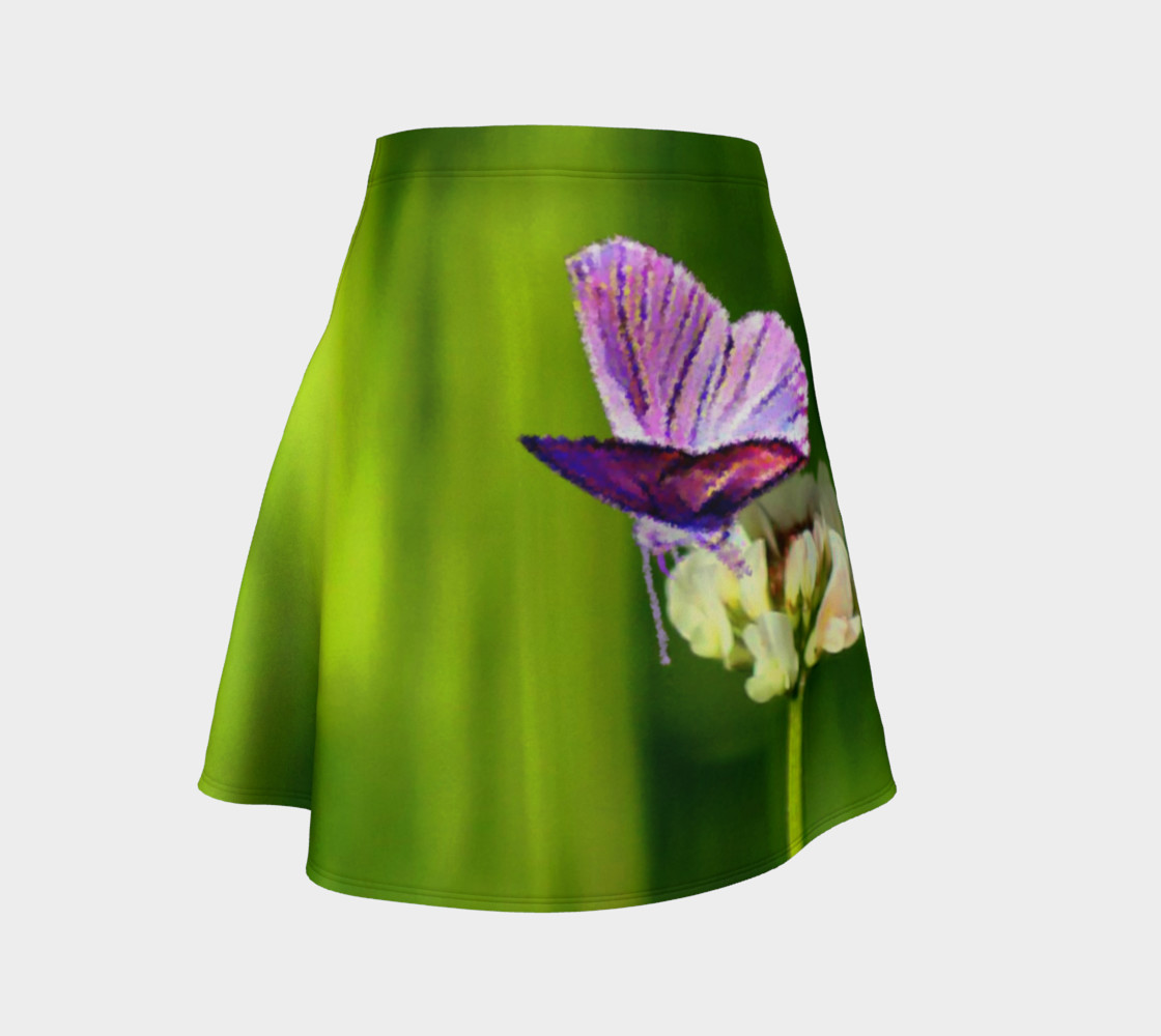 Butterfly on a Flower Skirt preview #1