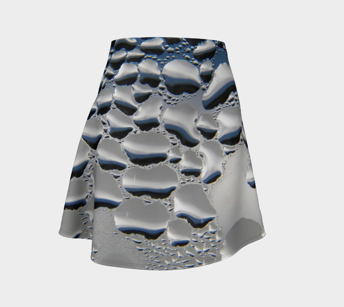 Silver Condensation Flare Skirt preview #1