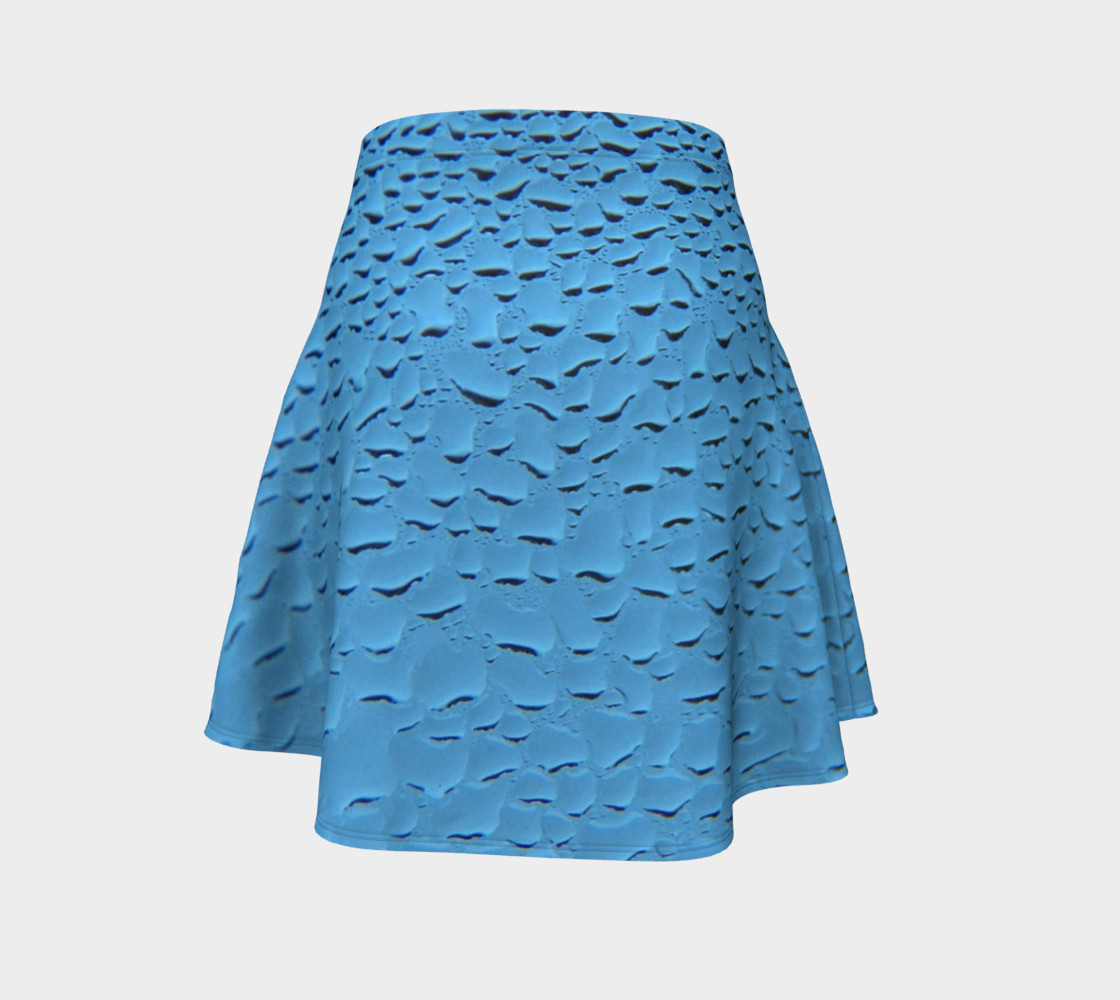 Blue Condensation Flare Skirt preview #4