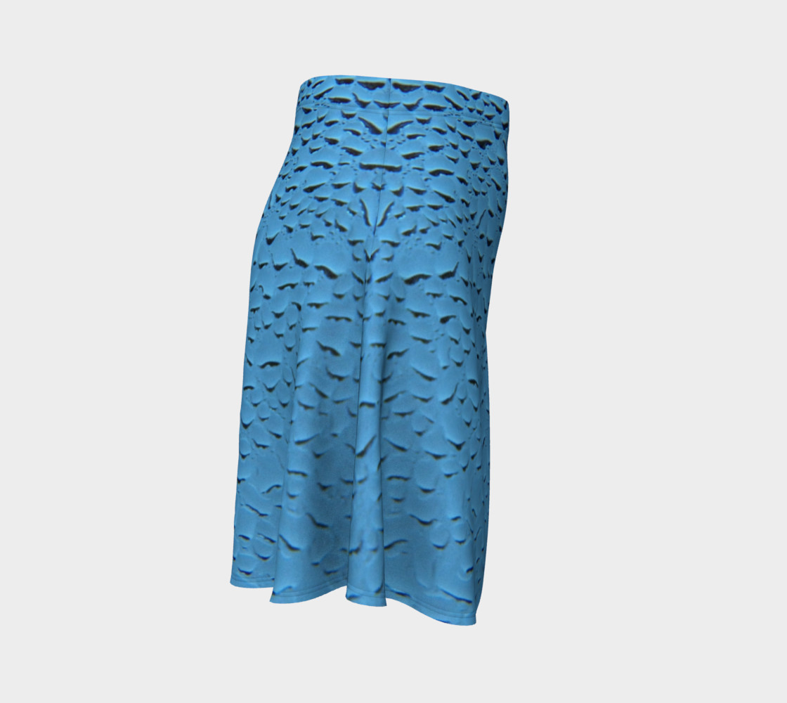 Blue Condensation Flare Skirt preview #3