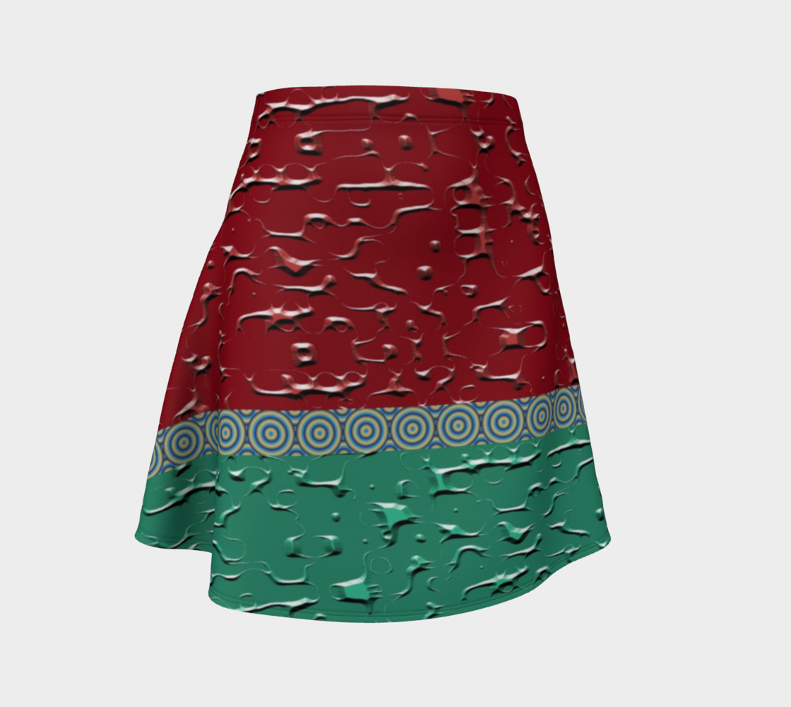 Metal Clash Flare Skirt preview #1
