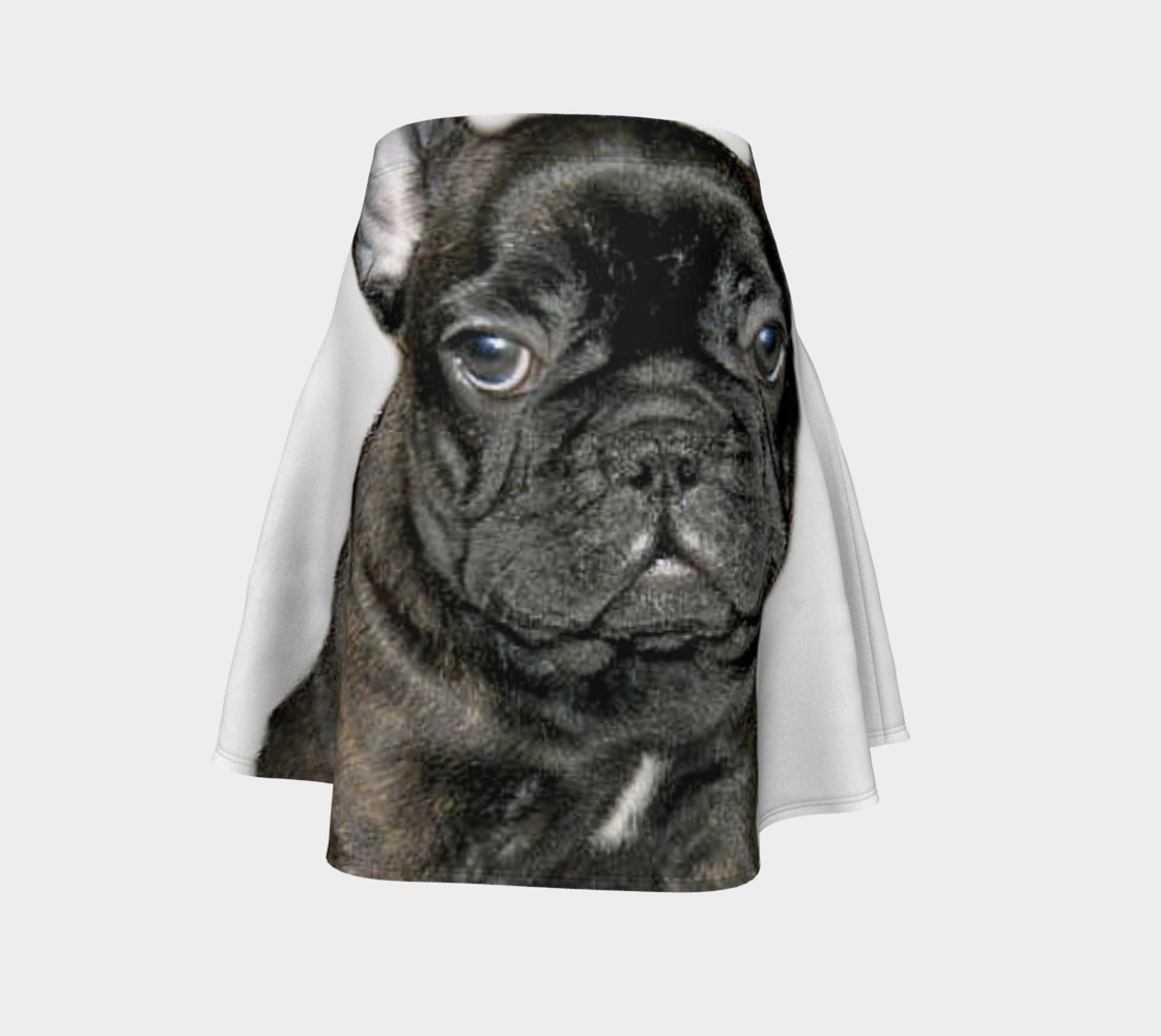 French Bulldog flare skirt preview #4
