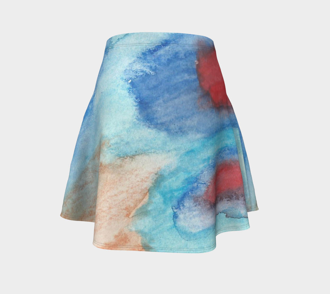 Flowers of Another Kind Flare Skirt preview #4