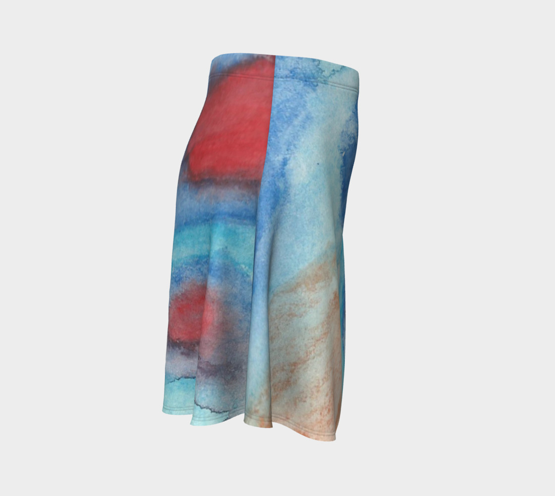 Flowers of Another Kind Flare Skirt preview #3