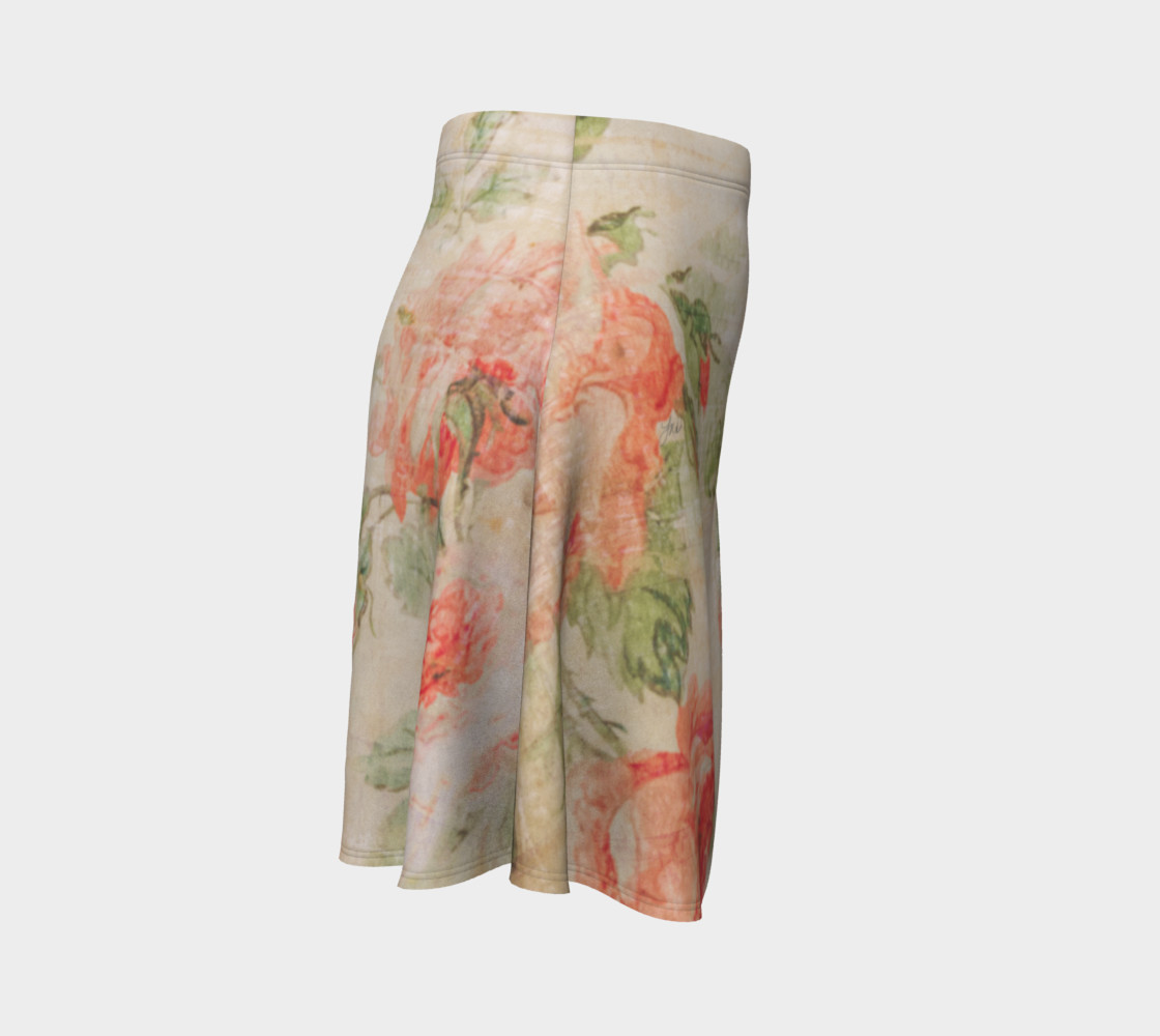 Vintage Wallpaper Flare Skirt preview #3