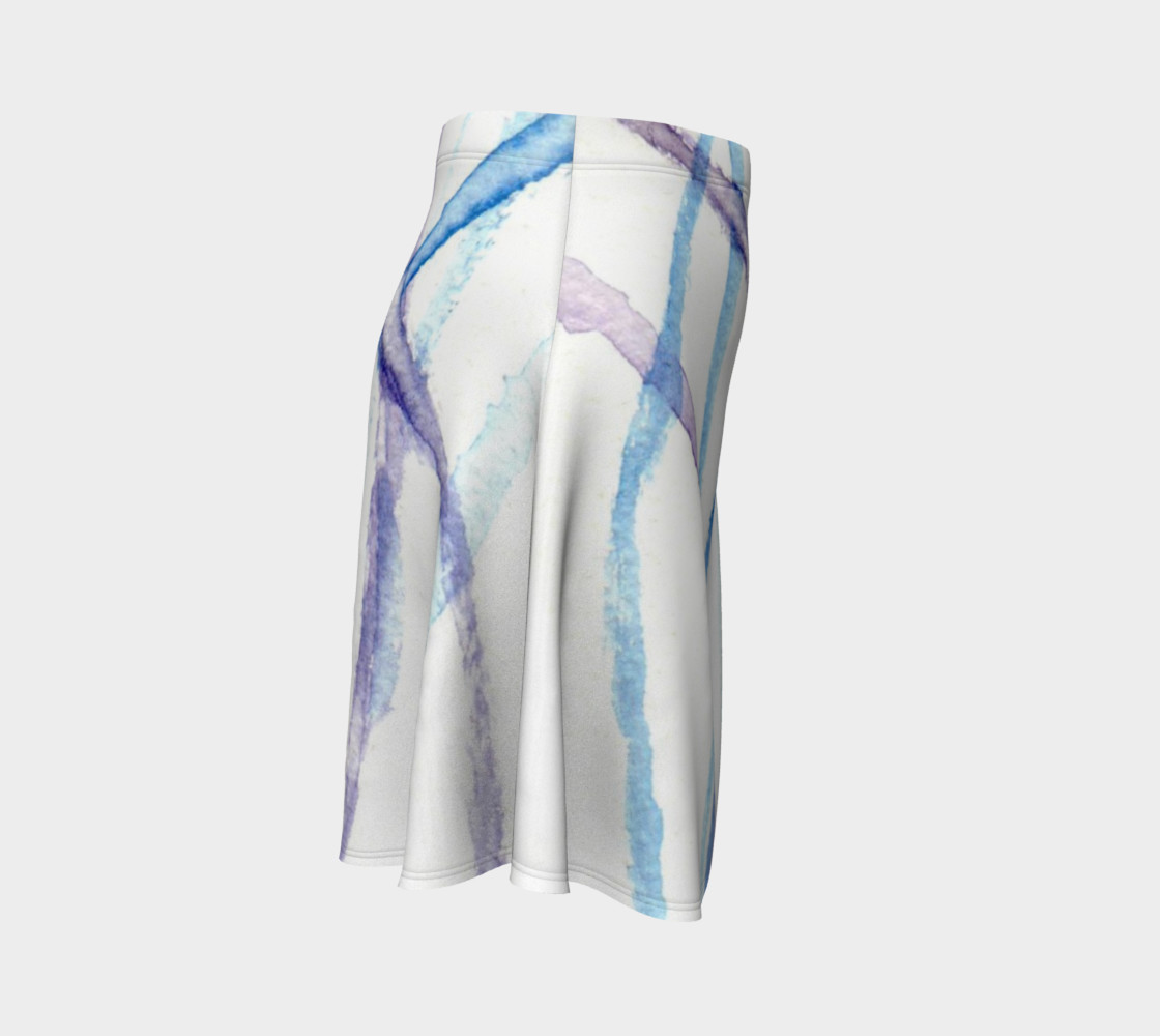 Lines Flare Skirt preview #3