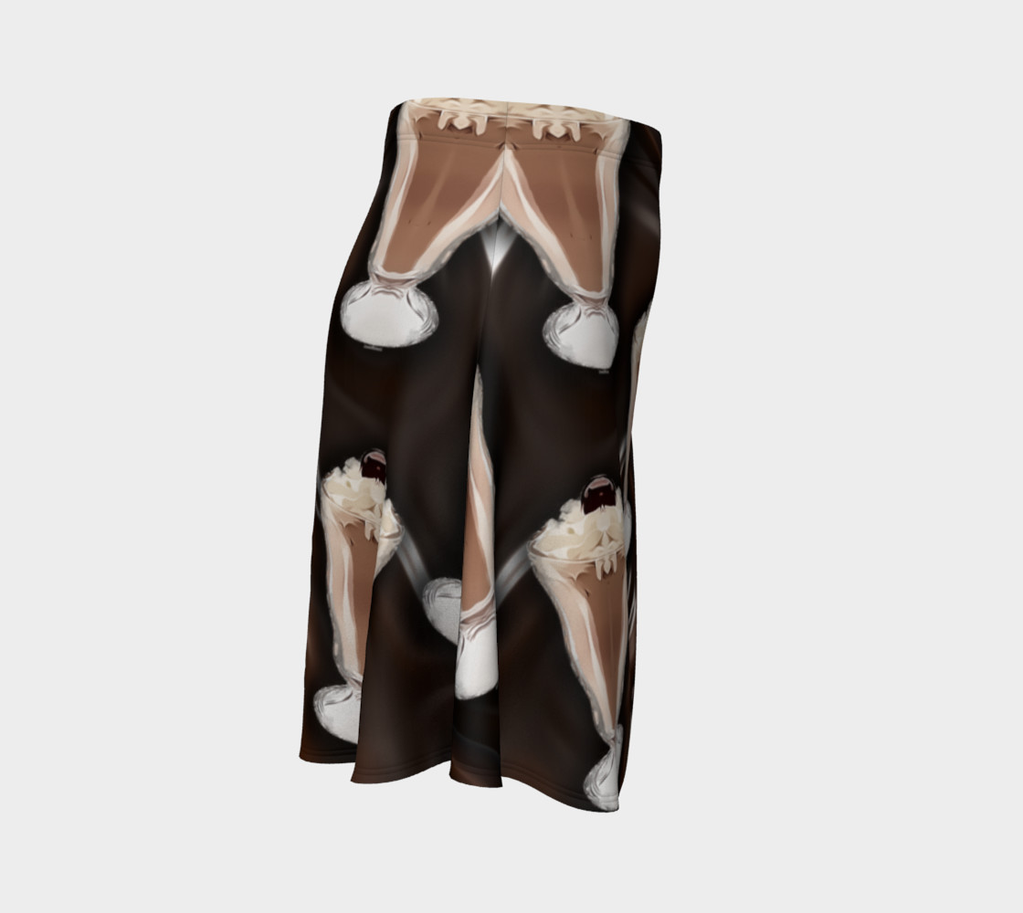 Chocolate Shake Flare Skirt preview #3