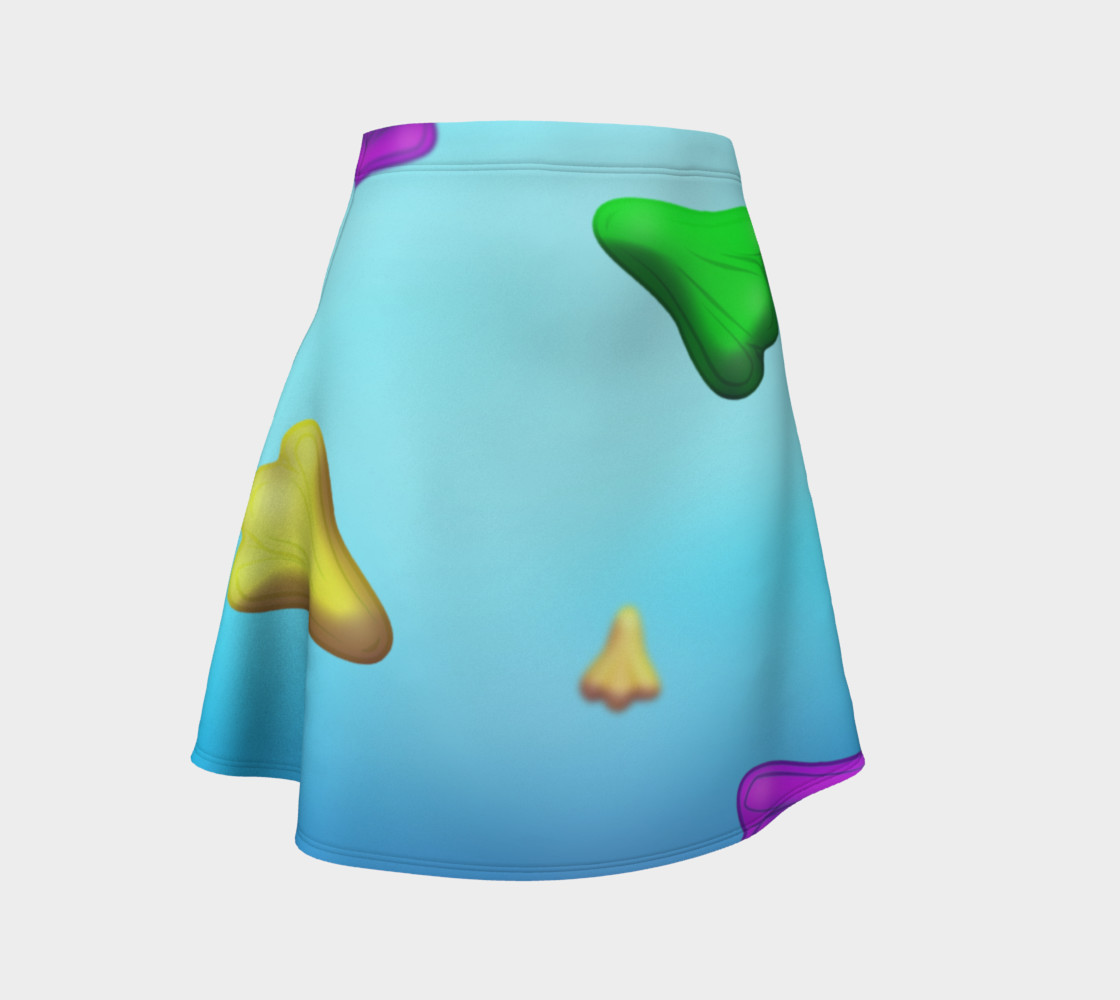 Jet Plane Flare Skirt by Squibble Design preview #1